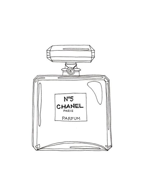 chanel perfume bottle outline|vintage Chanel perfume bottle.